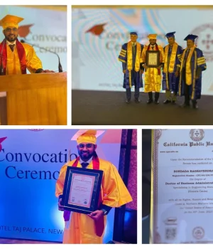 HONORARY DOCTORATE IN BUSINESS ADMINISTRATION